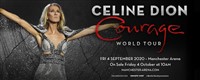 Celine Dion Courage World Tour with Overnight Stay