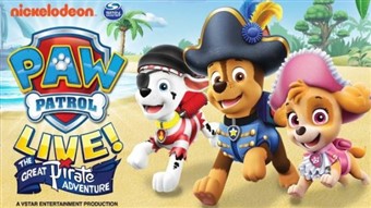 PAW PATROL LIVE! "THE GREAT PIRATE ADVENTURE"