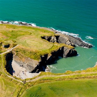 Tenby and Coastline of Wales